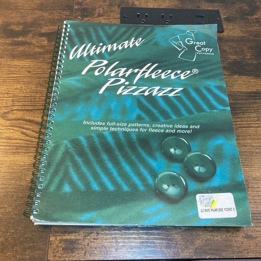 Ultimate Polarfleece Pizzazz Great Copy Patterns Full Size Patterns‎ Book Simple
